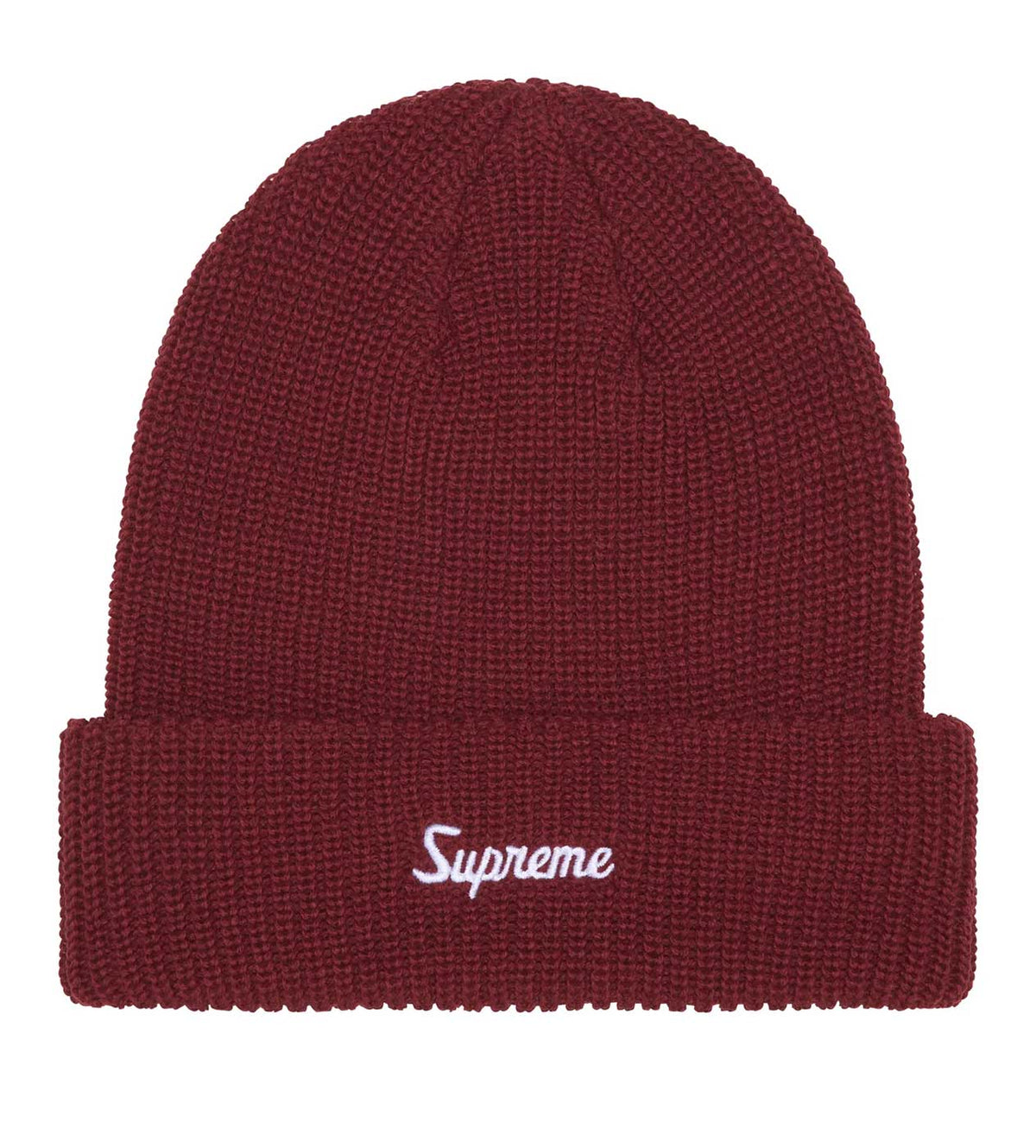 Supreme Loose Gauge Beanie Cardinal Red