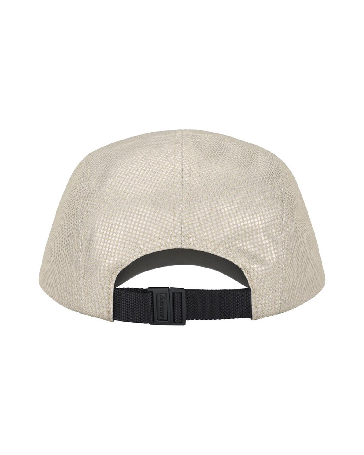Supreme Metallic Mesh Camp Cap Off White