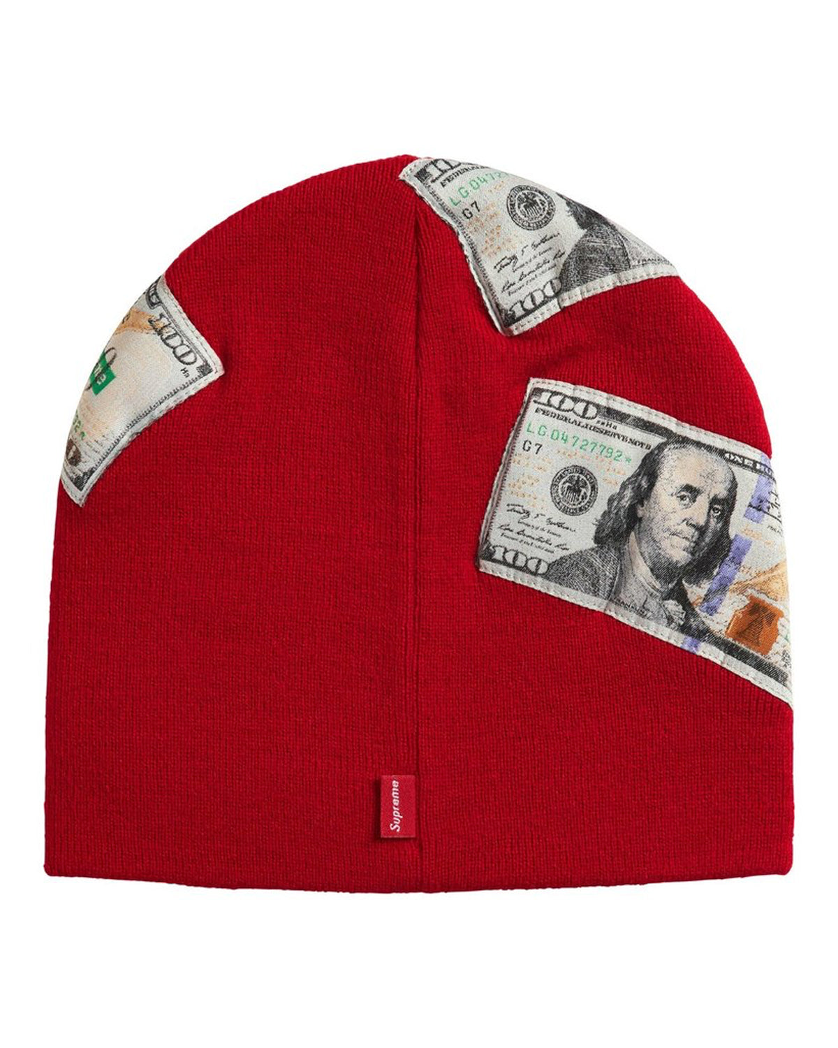 Supreme Money Beanie Red