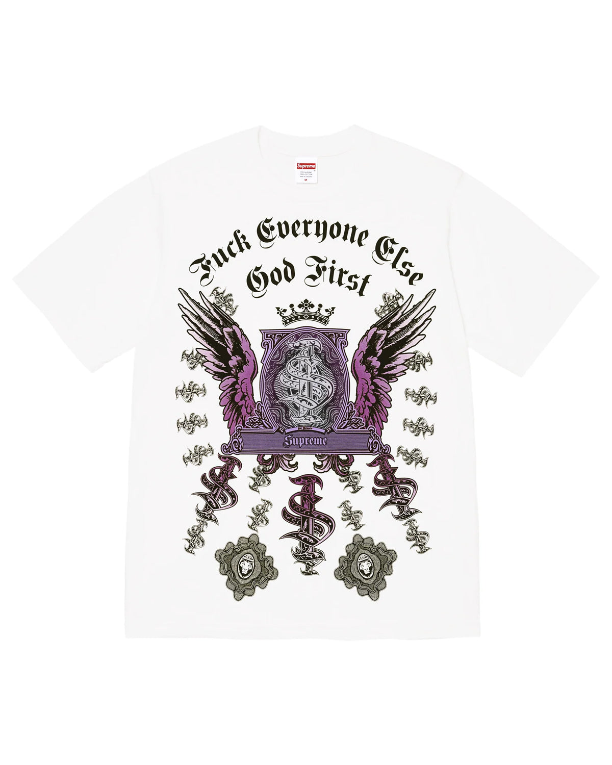 Supreme Money Tee White