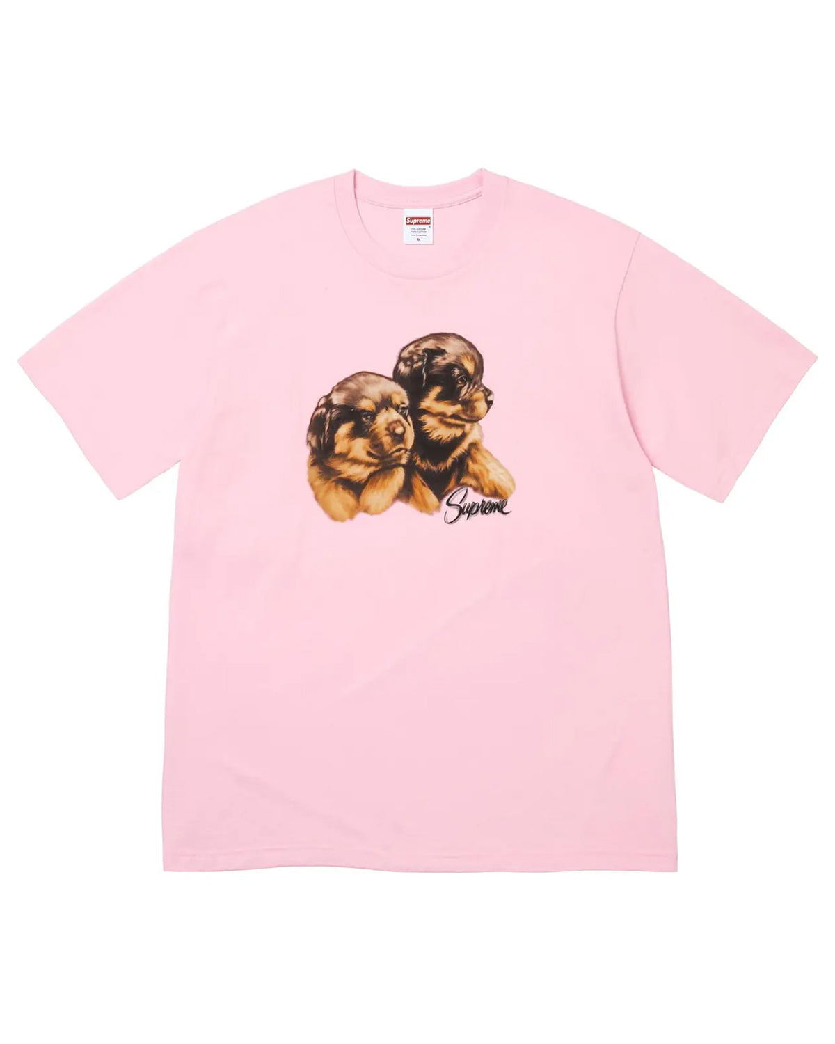 Supreme Puppies Tee Pink