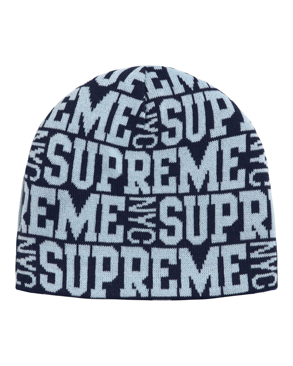 Supreme Reversible Camo Beanie Light Blue