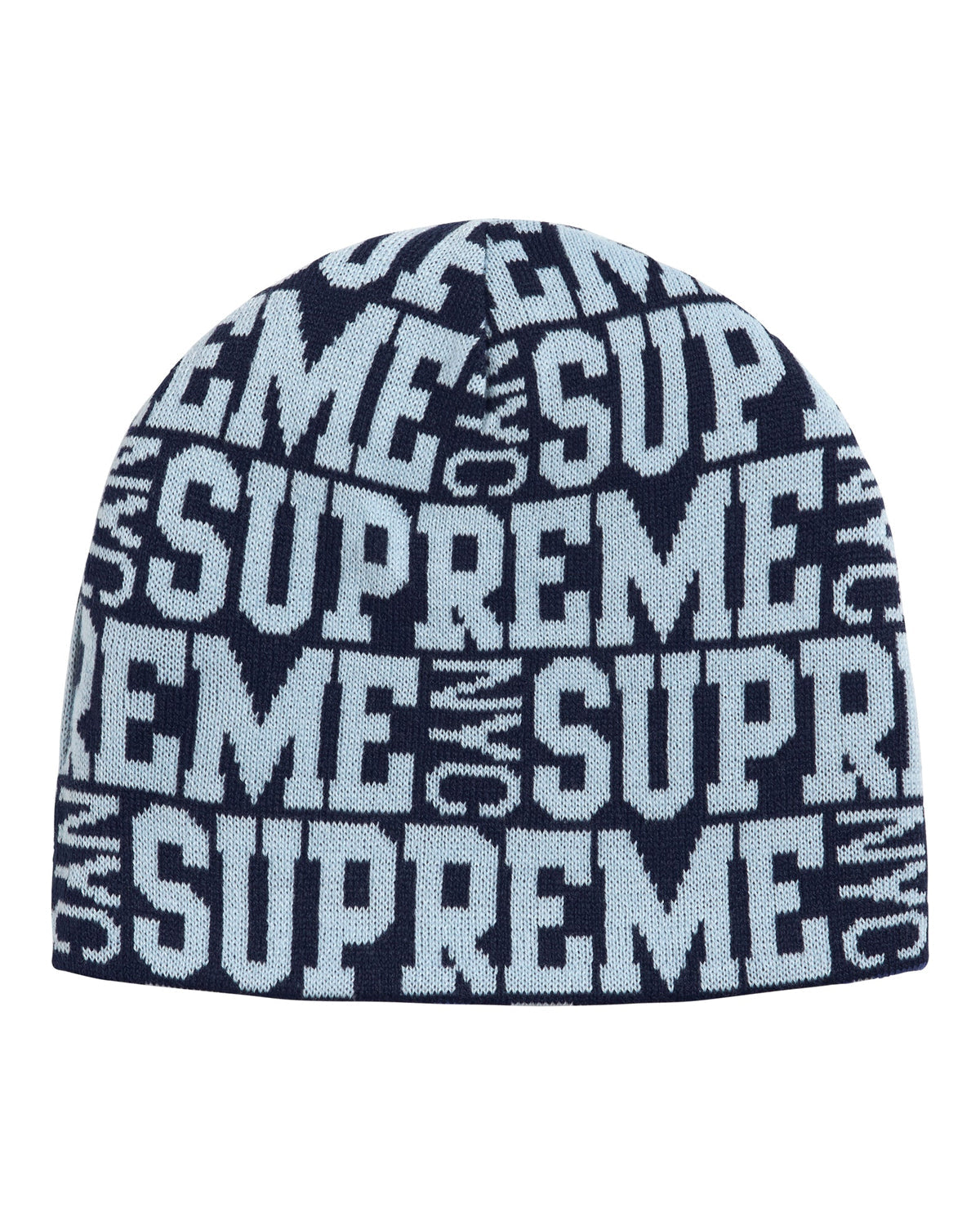 Supreme Reversible Camo Beanie Light Blue
