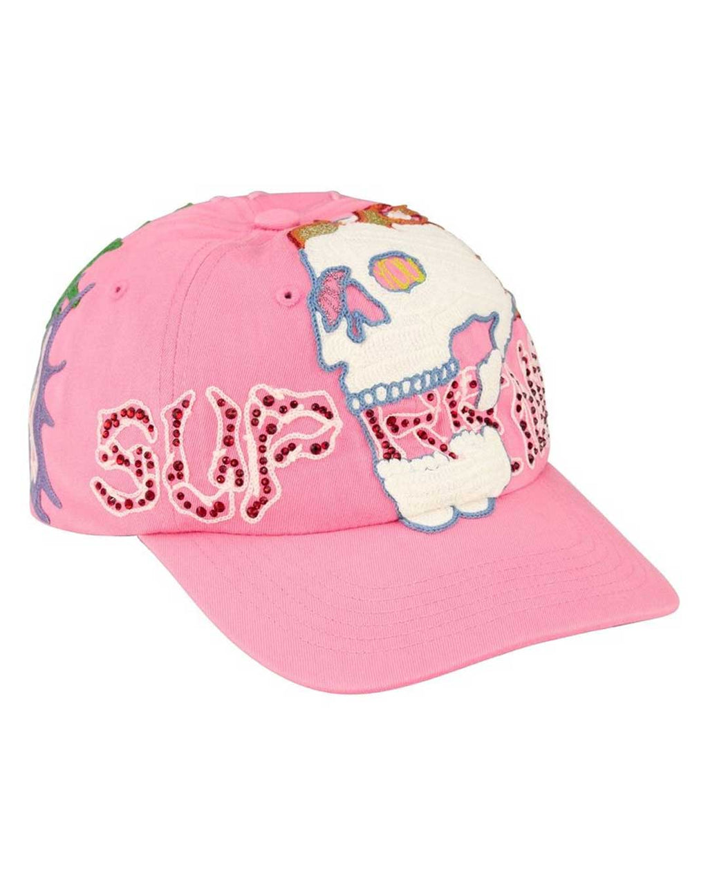 Supreme WFST 6 Panel Hat Pink
