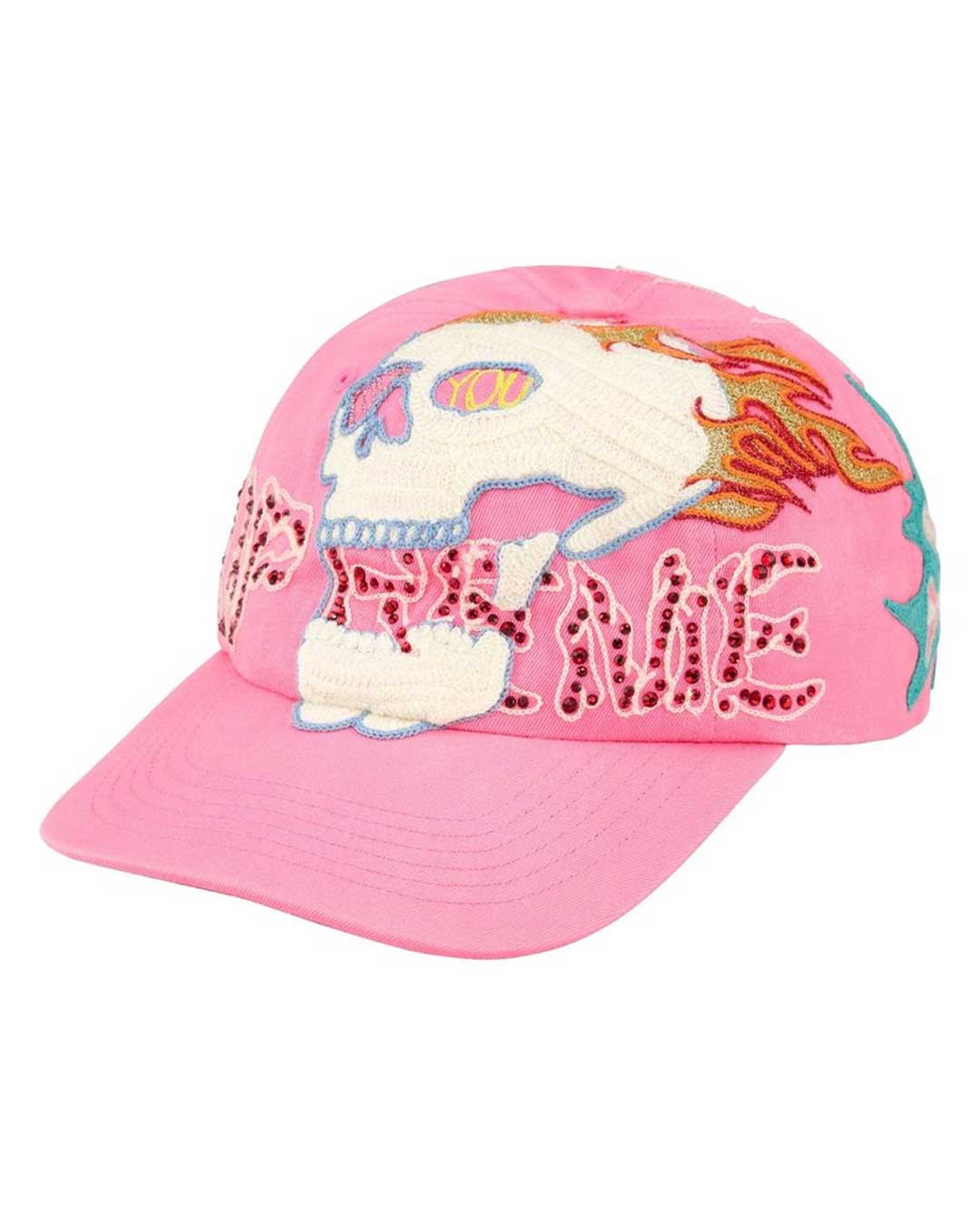 Supreme WFST 6 Panel Hat Pink