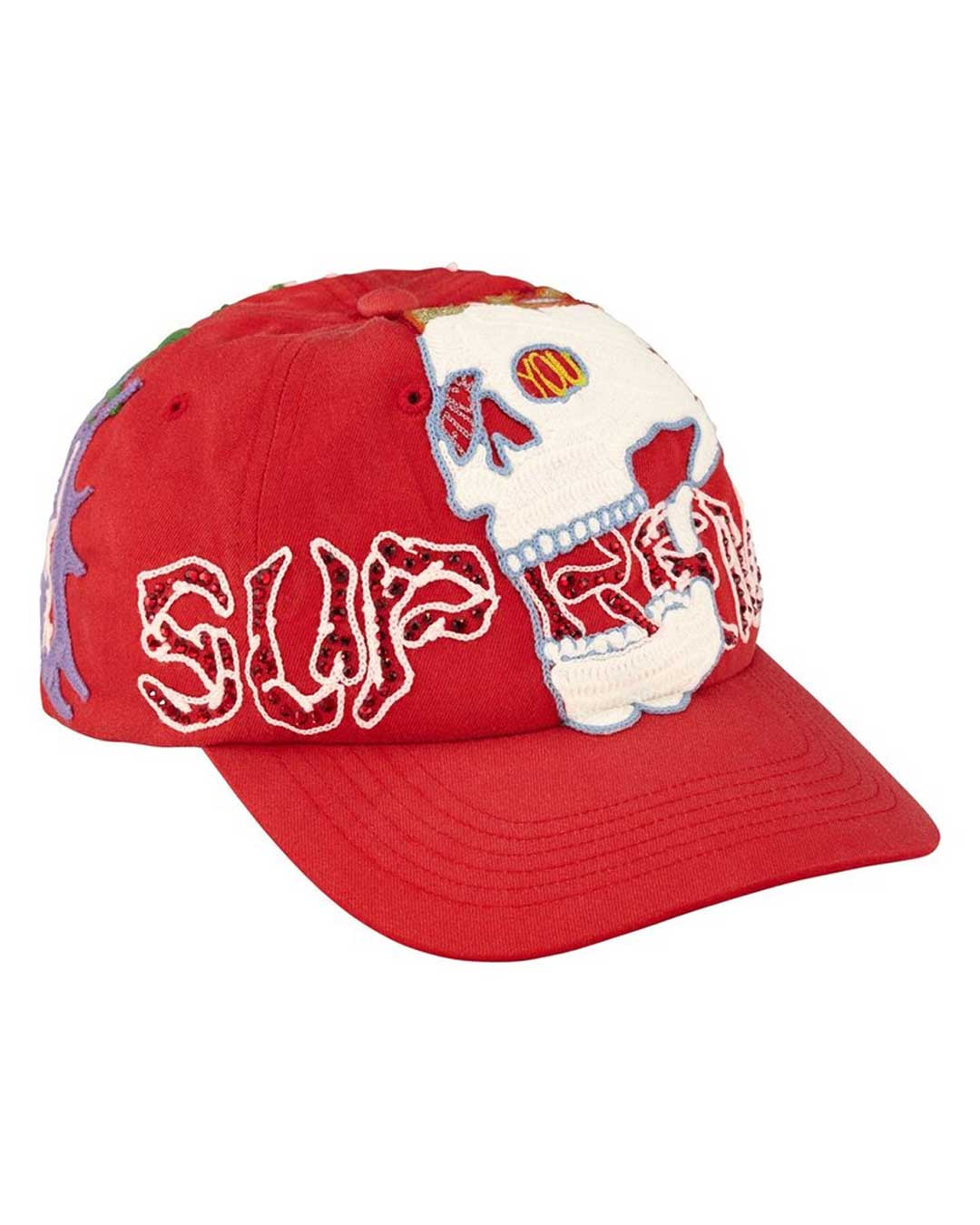 Supreme WFST 6 Panel Hat Red