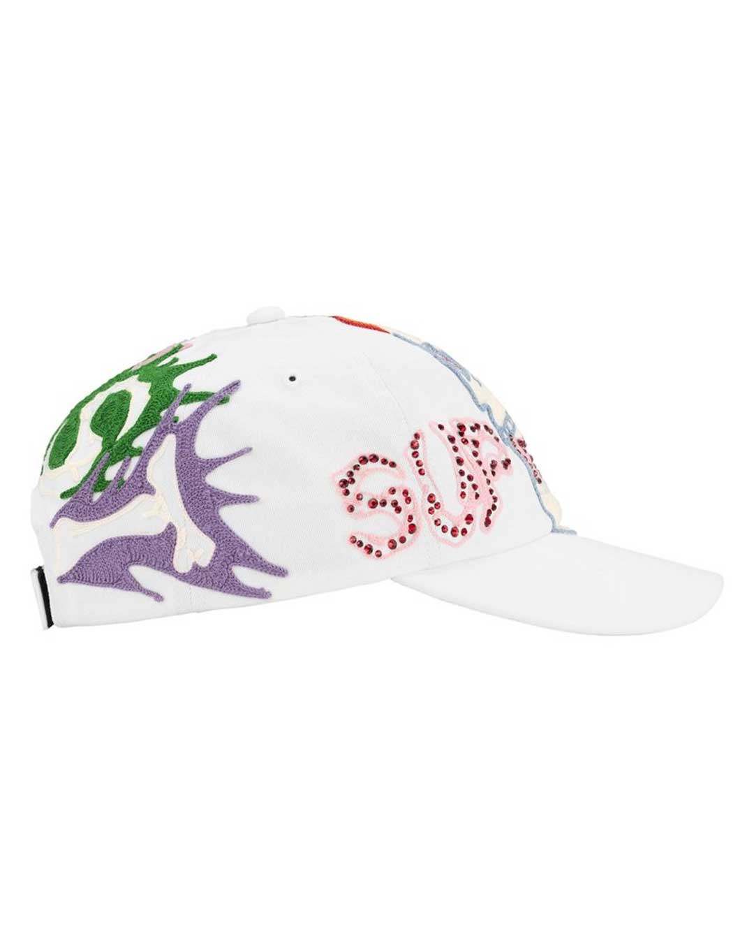 Supreme WFST 6 Panel Hat White