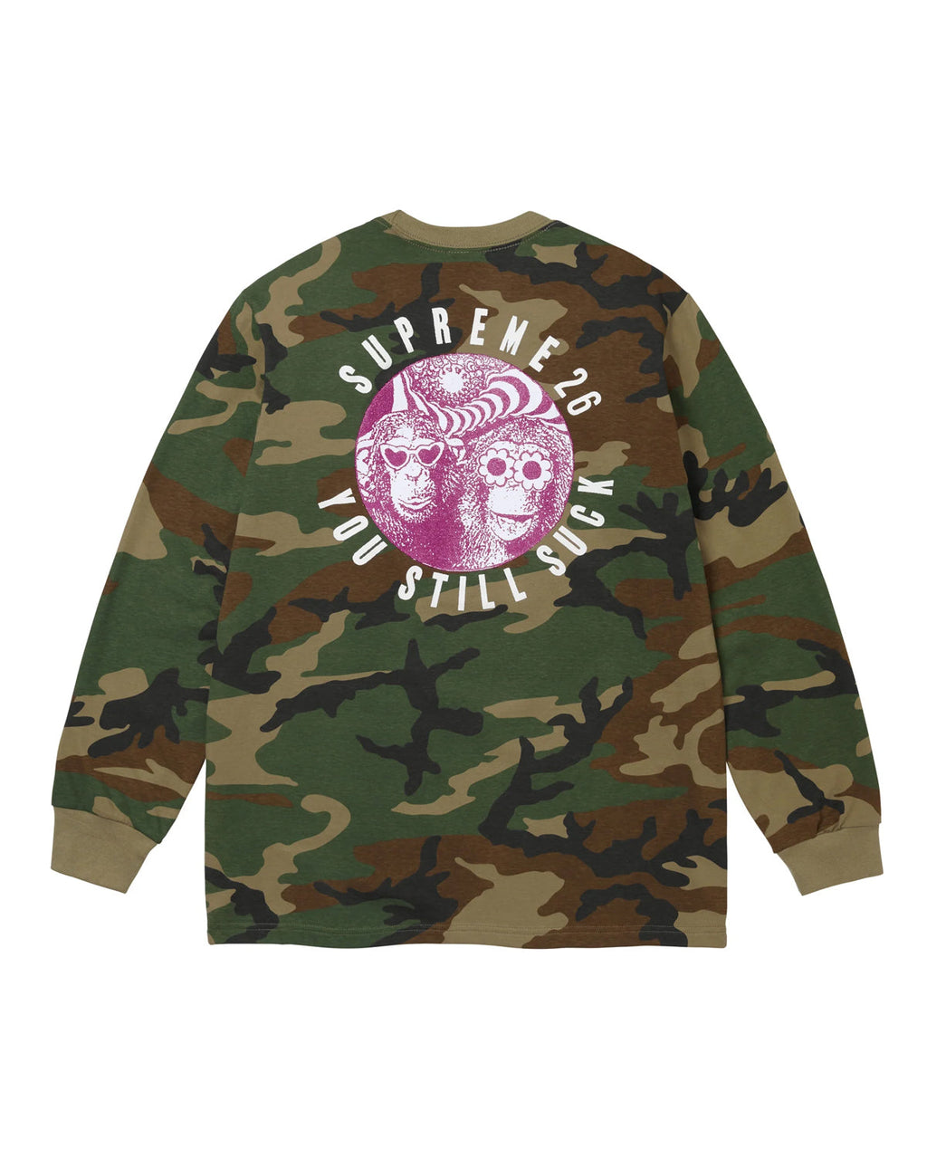 Supreme You Still Suck L/S Tee Camo