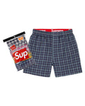 Supreme x Hanes Boxer Briefs Plaid (4 Pack)