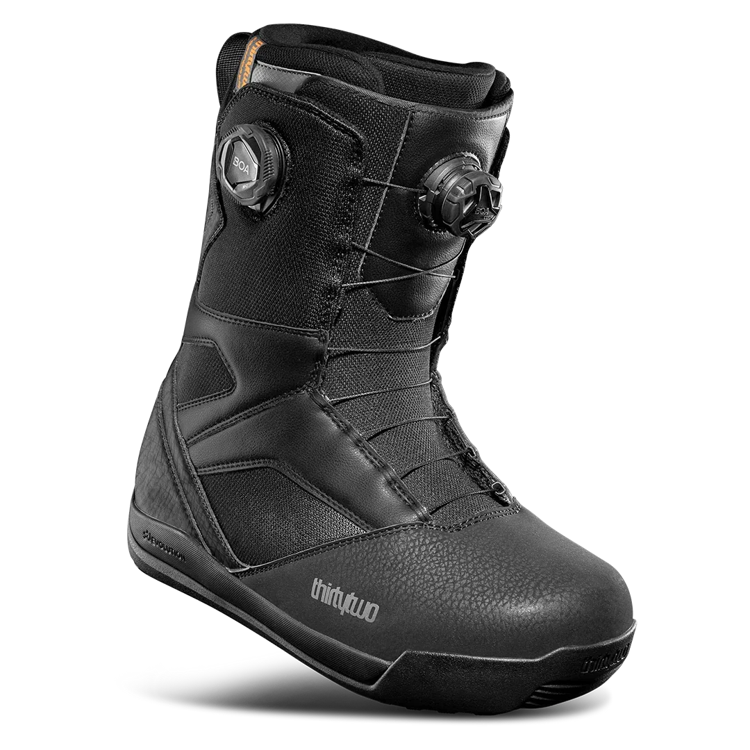 Men's STW Double Boa Snowboard Boots (Black)