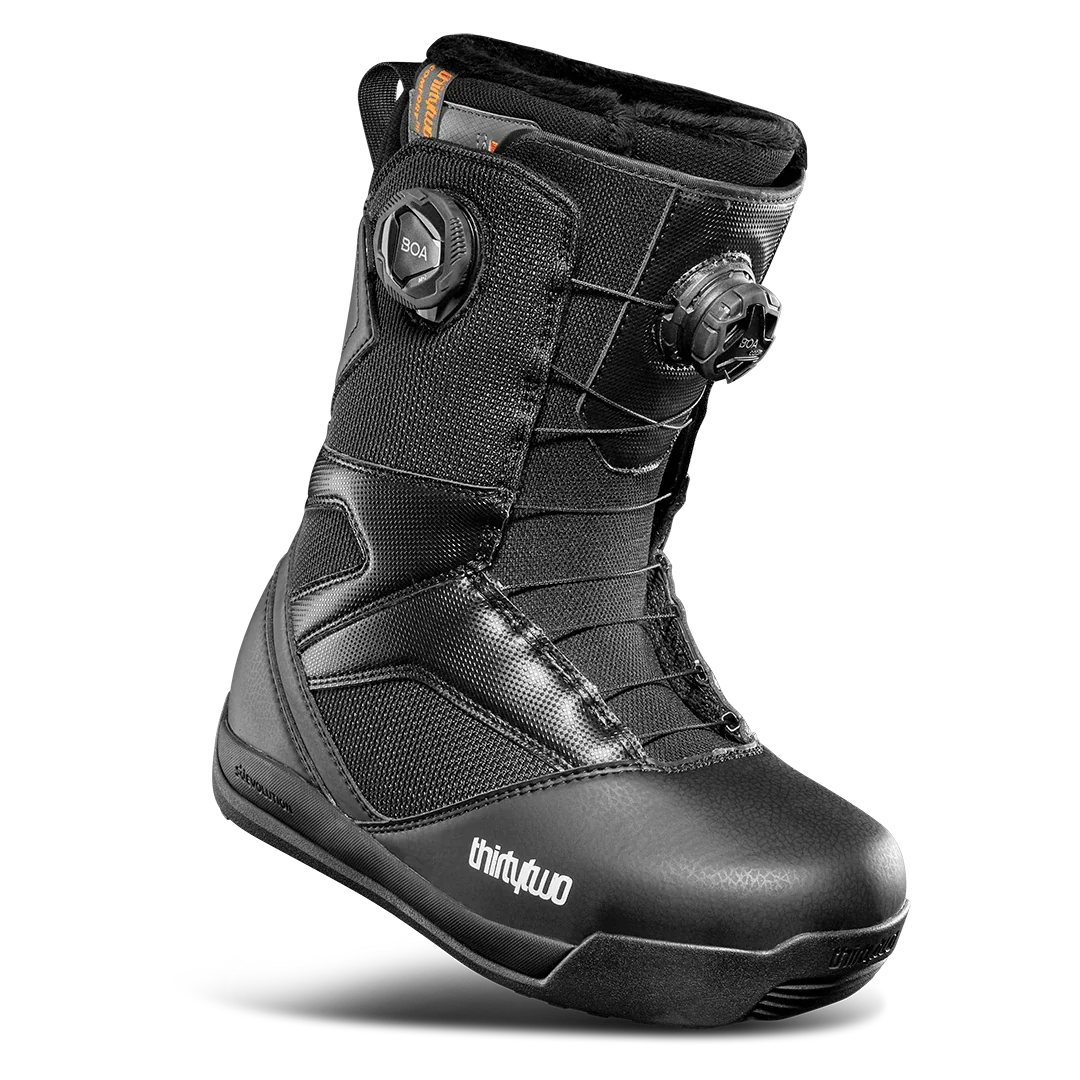 Women's STW Double Boa Snowboard Boots (Black)