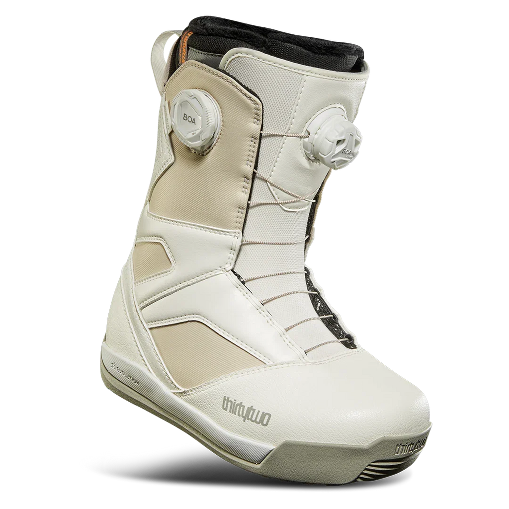 Women's STW Double Boa Snowboard Boots (Creme)