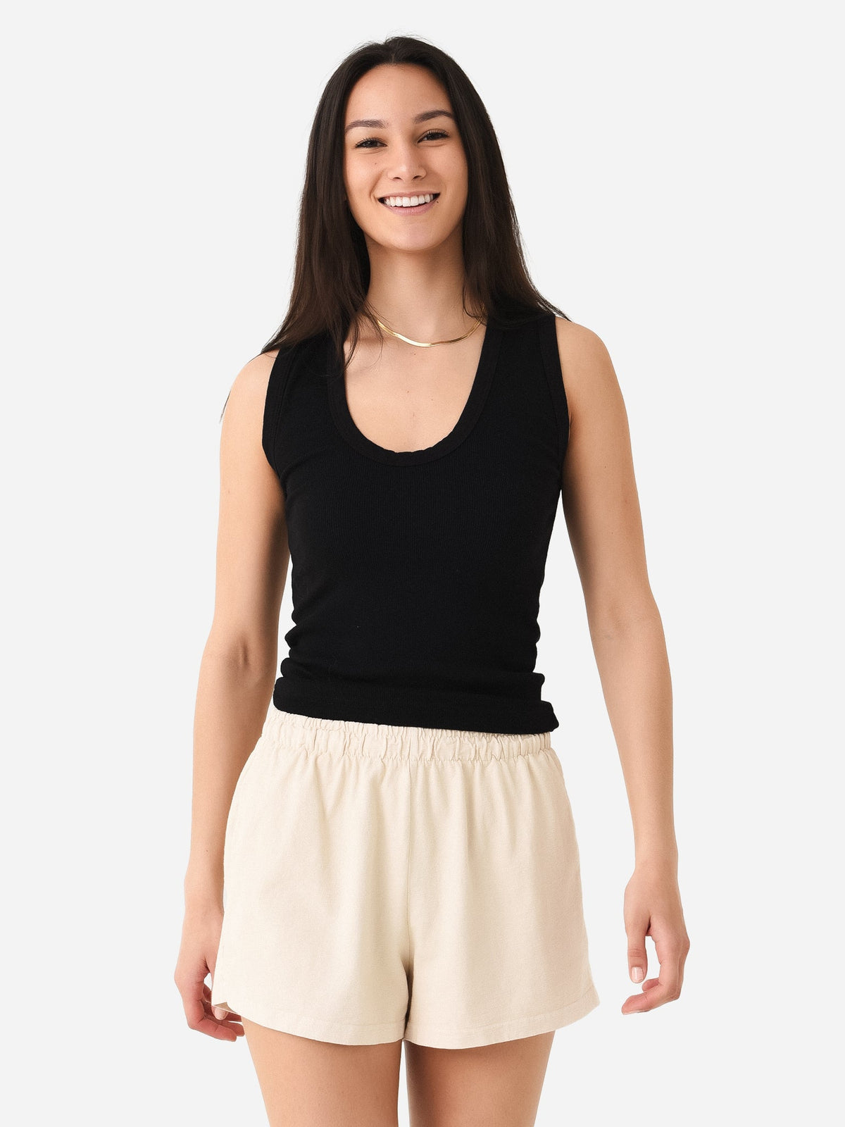 Perfect White Tee Women's Jordan Ribbed Tank