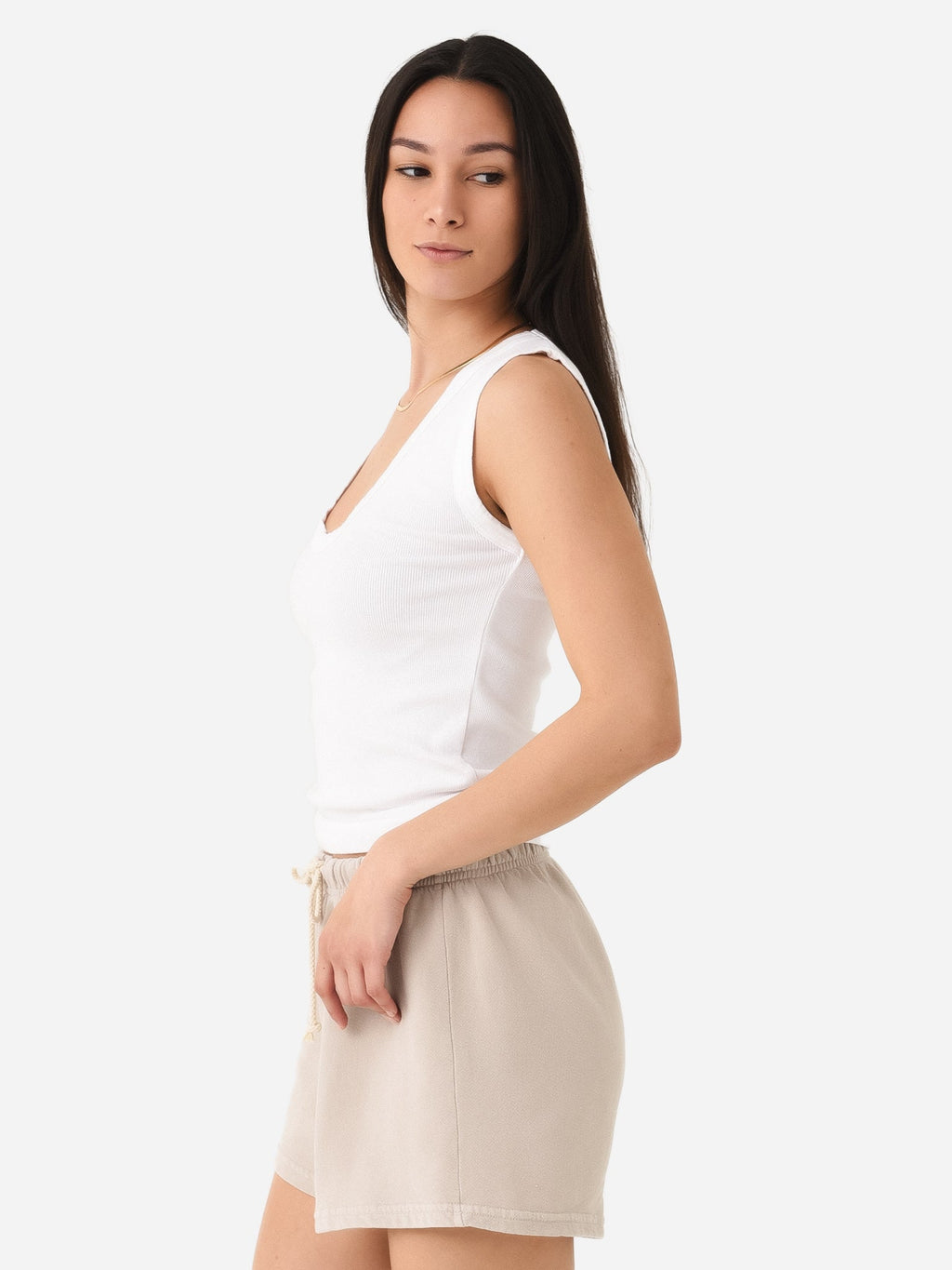 Perfect White Tee Women's Jordan Ribbed Tank