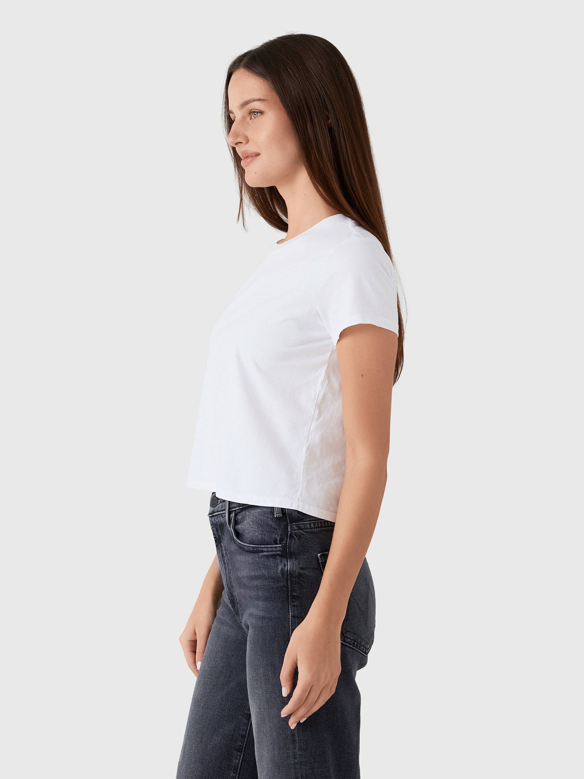 Perfect White Tee Women's Springsteen Baby Tee
