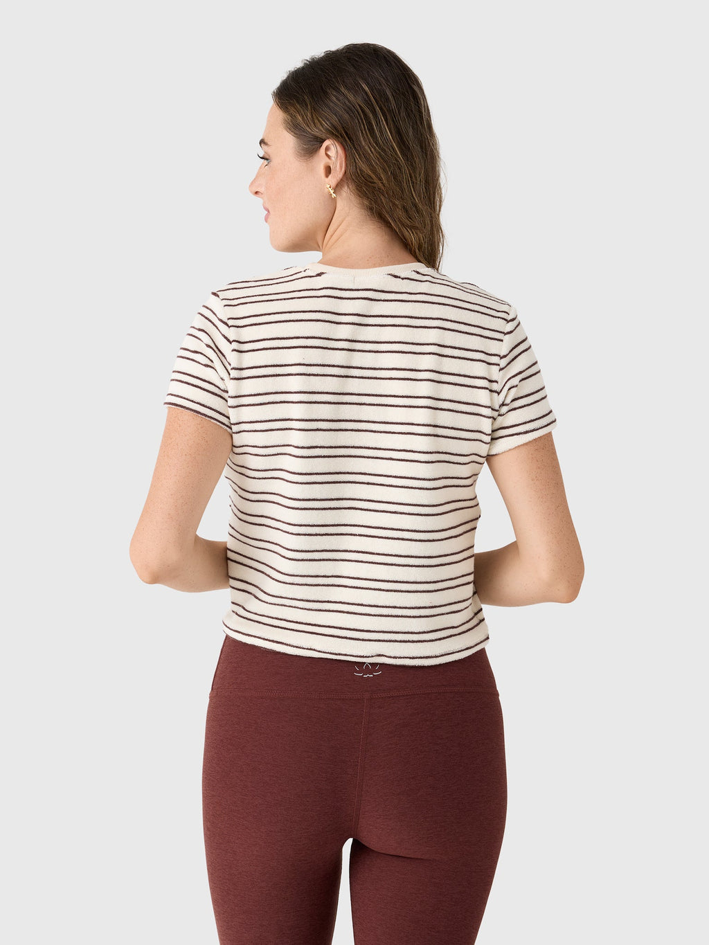 Perfect White Tee Women's Eve Stripe Terry Tee