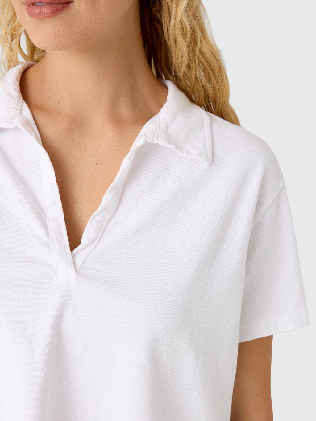 Perfect White Tee Women's Charlie Collared Tee