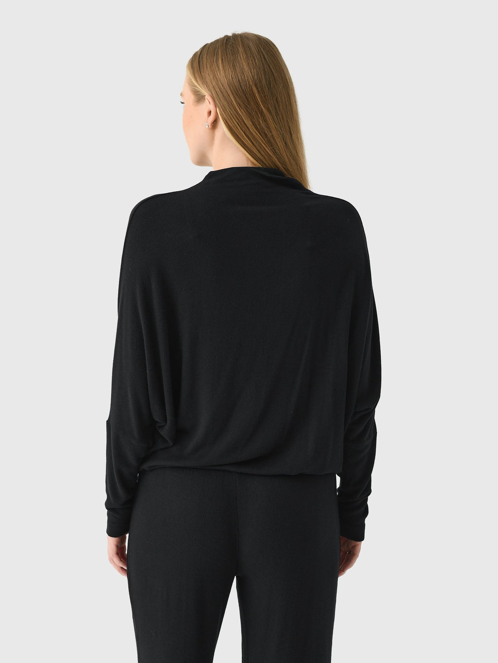 Eberjey Women's Cozy Time Mock Neck Pullover