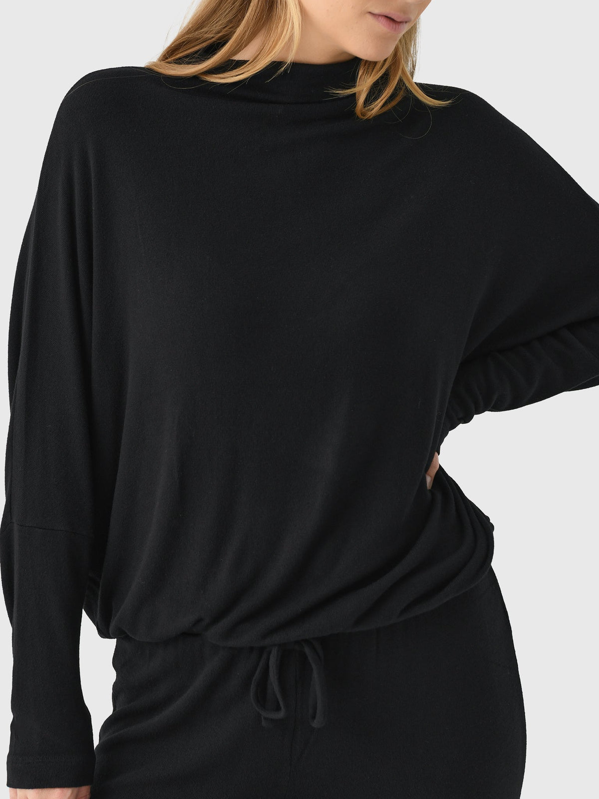 Eberjey Women's Cozy Time Mock Neck Pullover