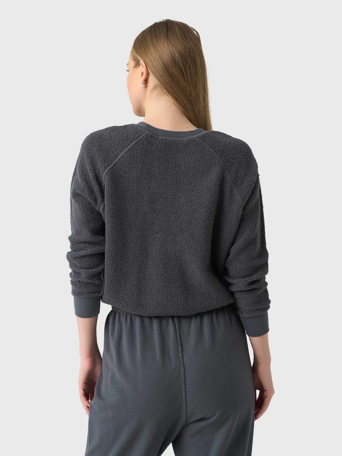 Perfect White Tee Women's Ziggy Reverse Shrunken Sweatshirt