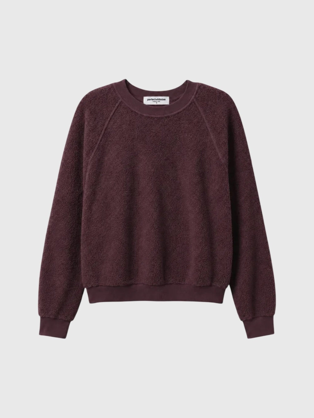 Perfect White Tee Women's Ziggy Reverse Shrunken Sweatshirt