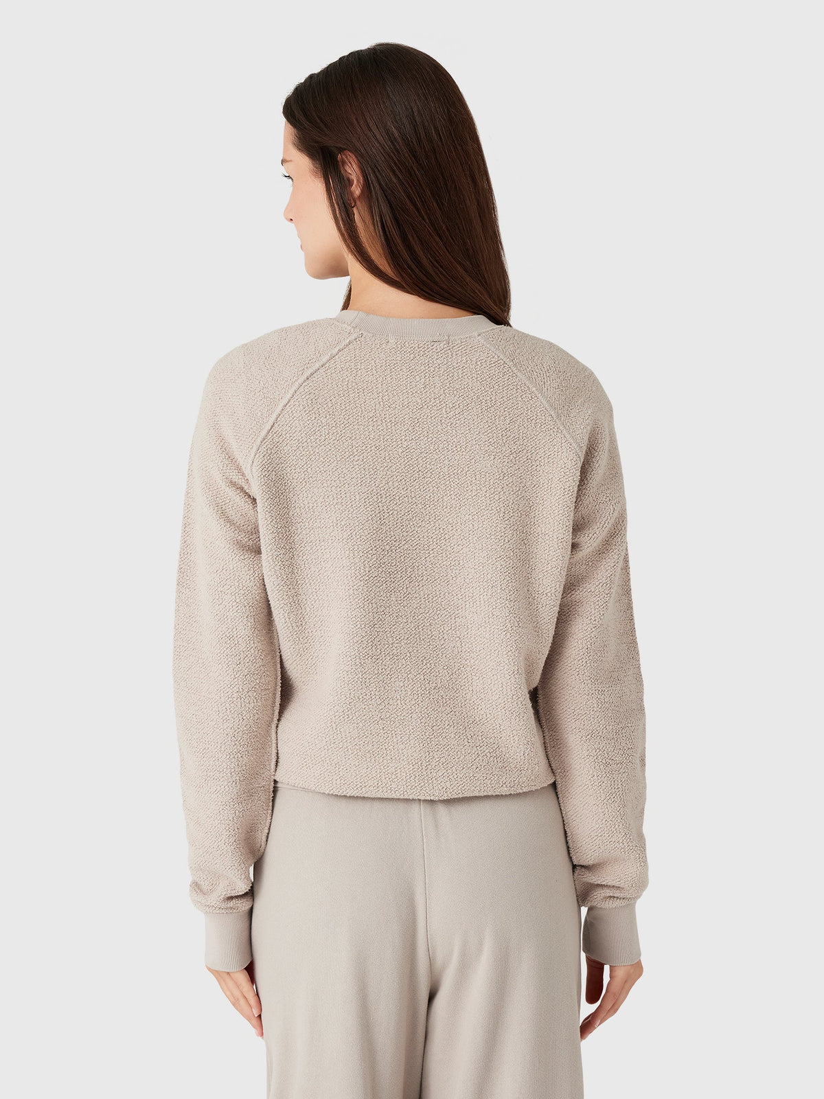 Perfect White Tee Women's Ziggy Reverse Shrunken Sweatshirt