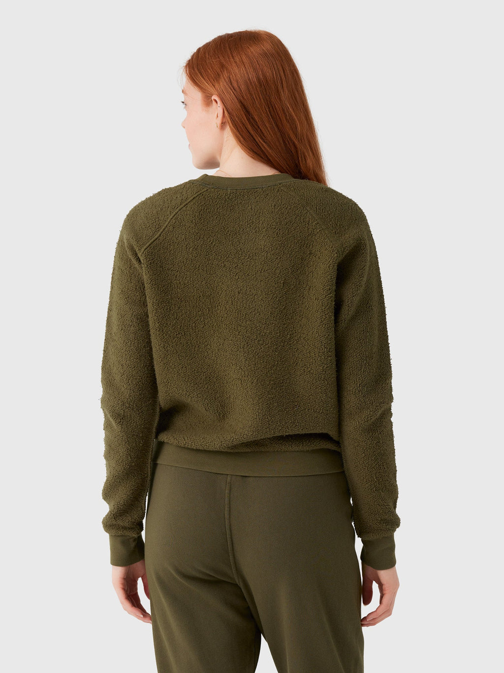 Perfect White Tee Women's Ziggy Reverse Shrunken Sweatshirt