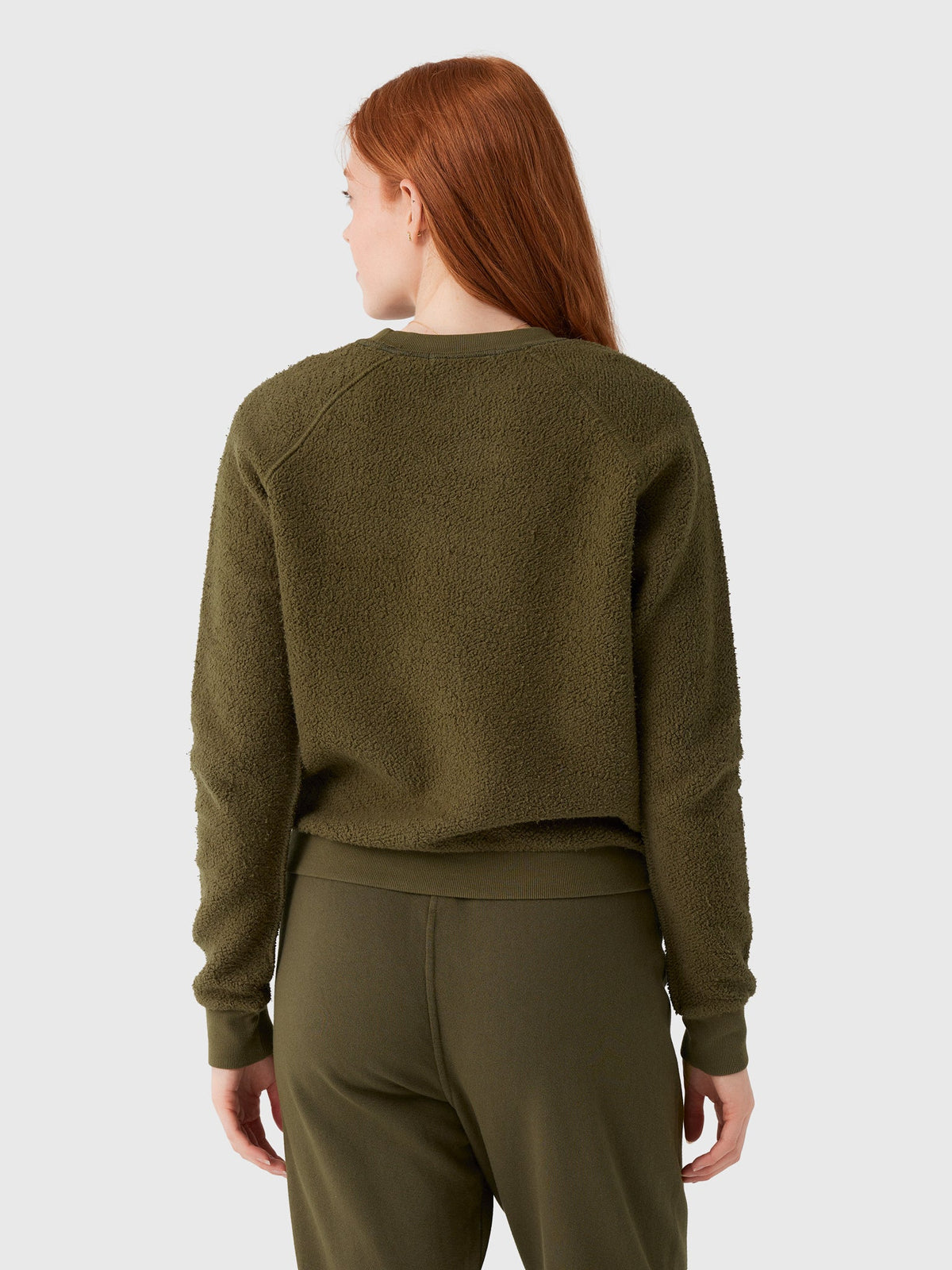 Perfect White Tee Women's Ziggy Reverse Shrunken Sweatshirt