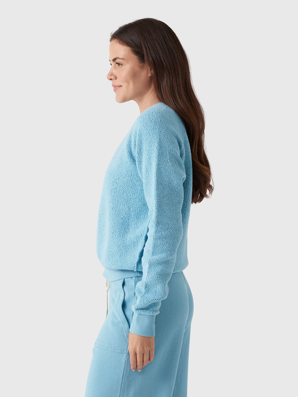 Perfect White Tee Women's Ziggy Reverse Shrunken Sweatshirt