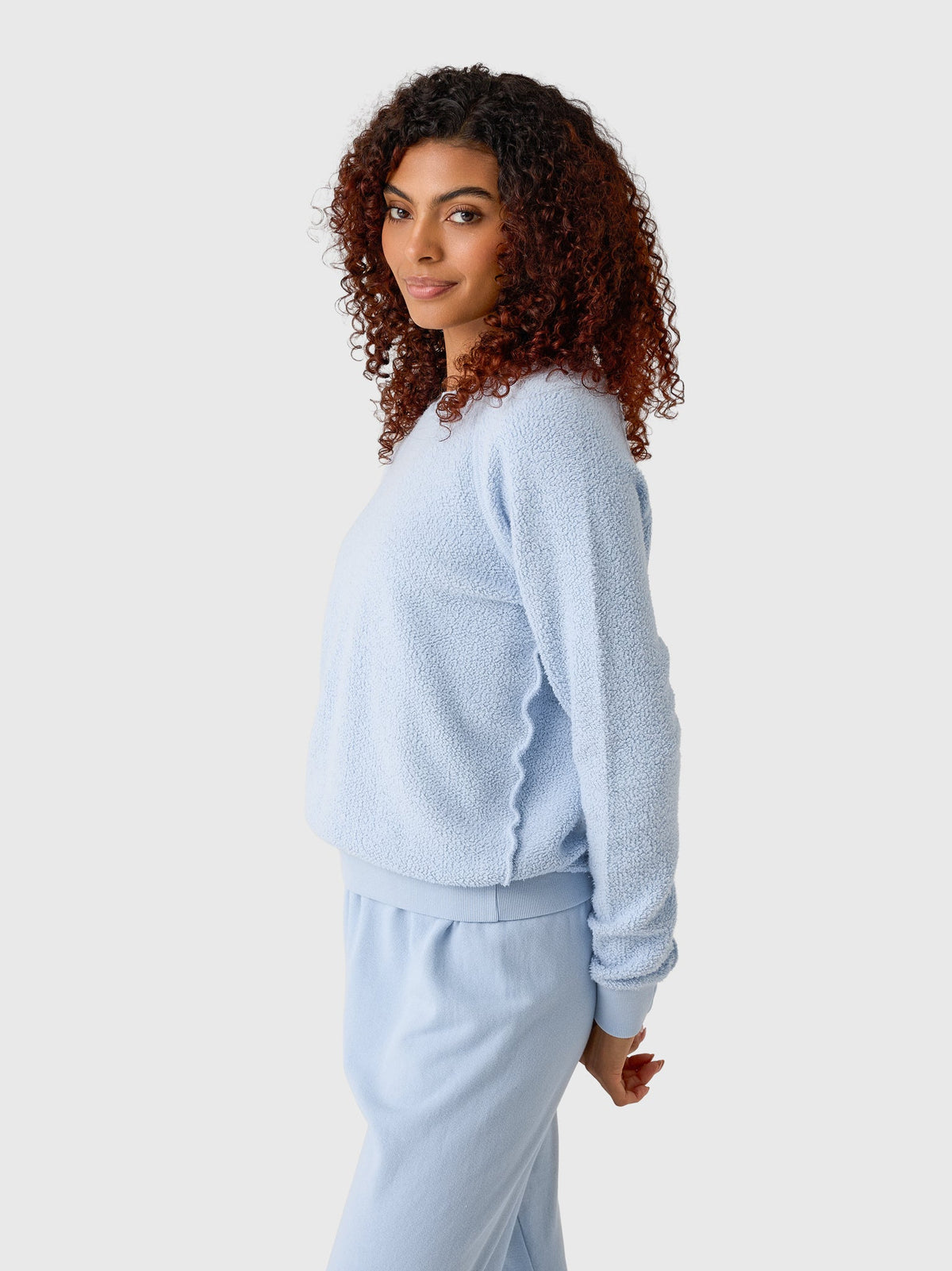 Perfect White Tee Women's Ziggy Reverse Shrunken Sweatshirt
