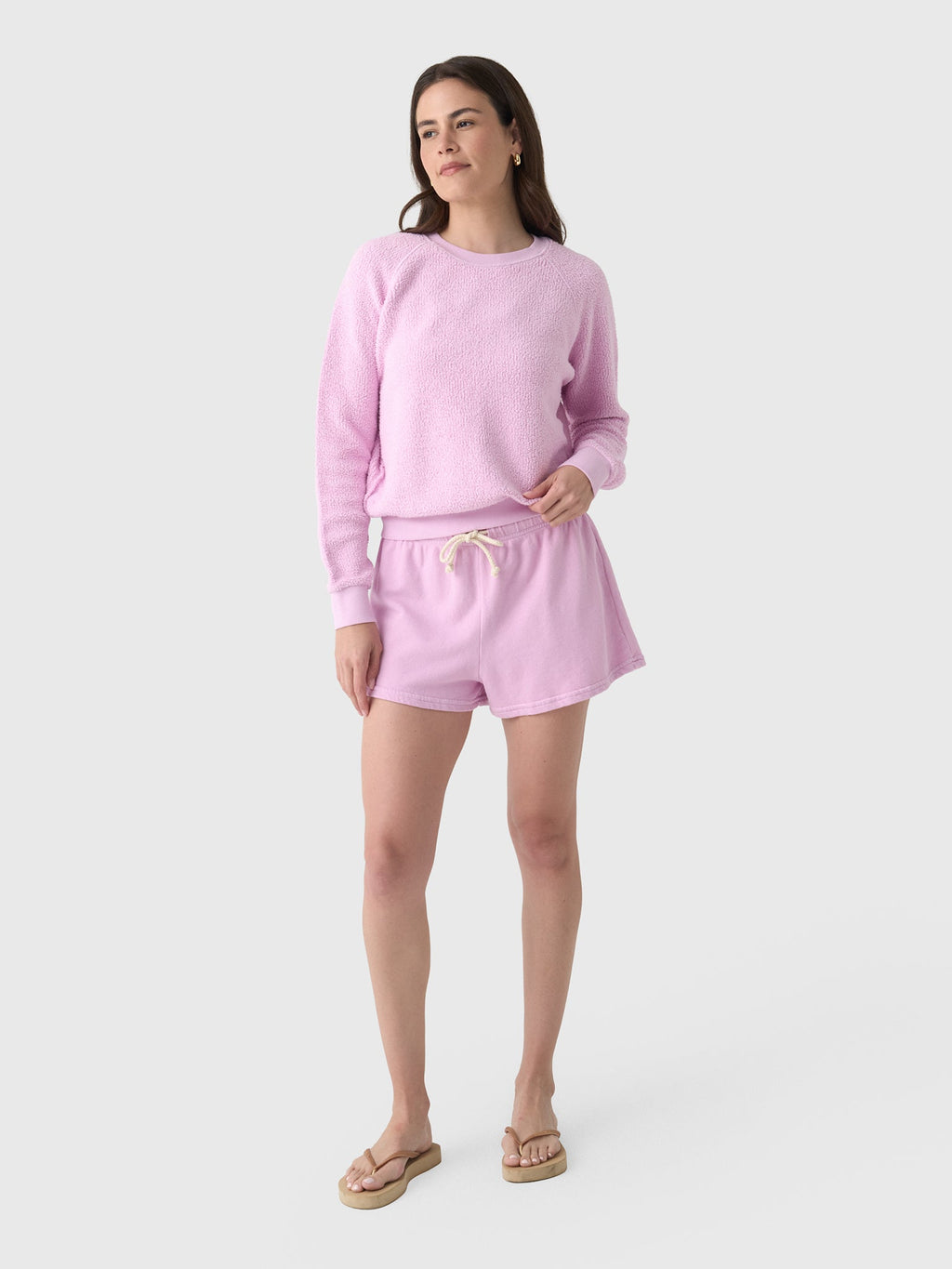Perfect White Tee Women's Ziggy Reverse Shrunken Sweatshirt