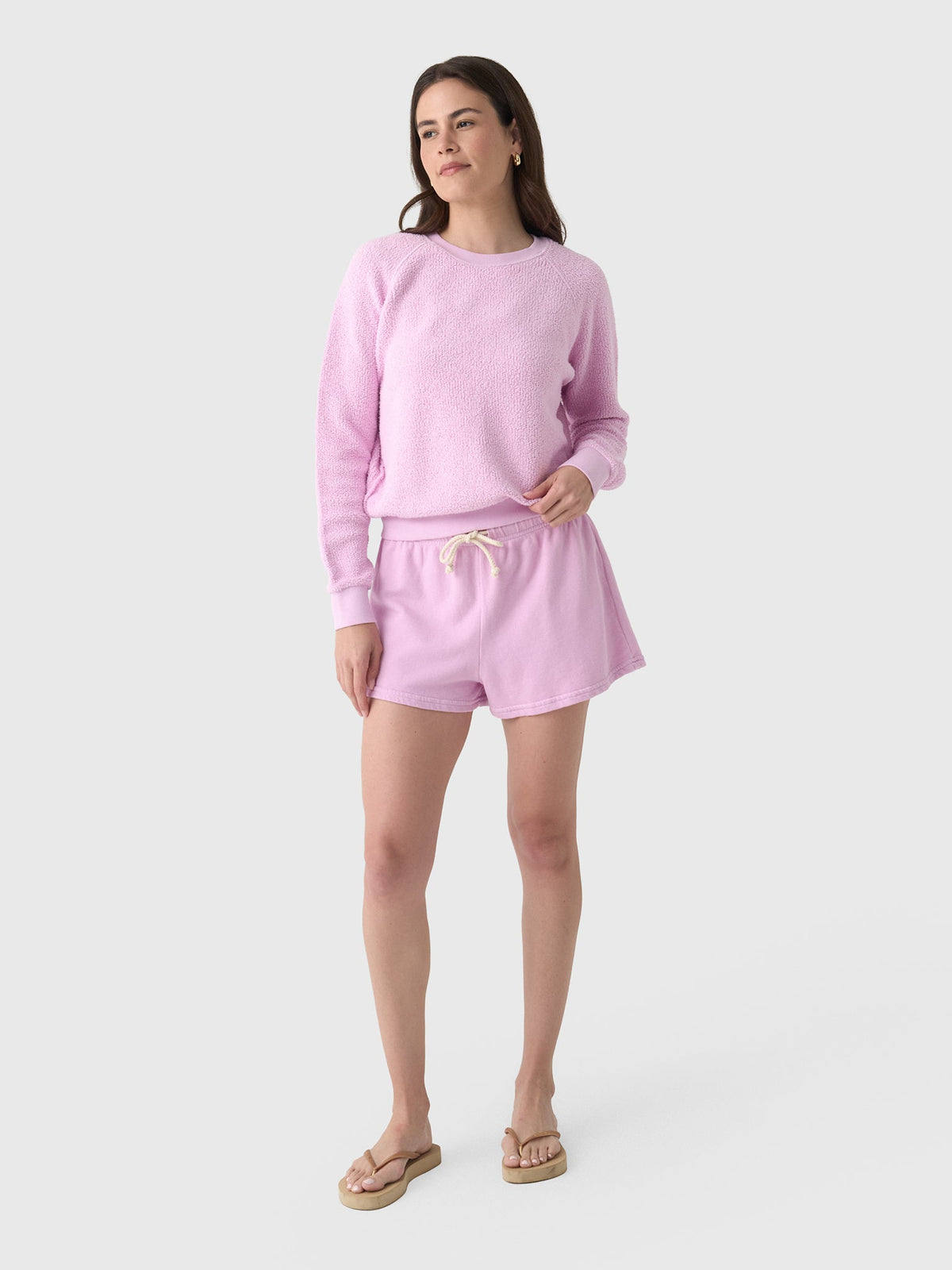 Perfect White Tee Women's Ziggy Reverse Shrunken Sweatshirt