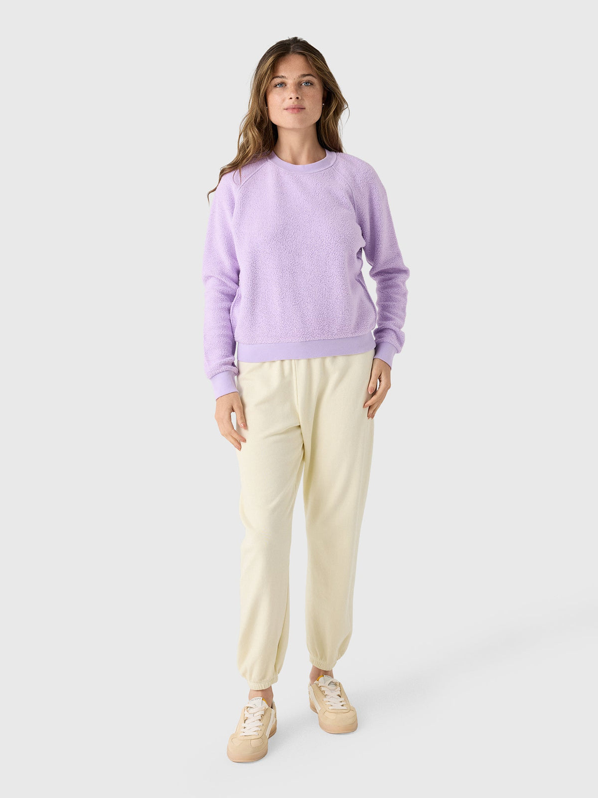Perfect White Tee Women's Ziggy Reverse Shrunken Sweatshirt