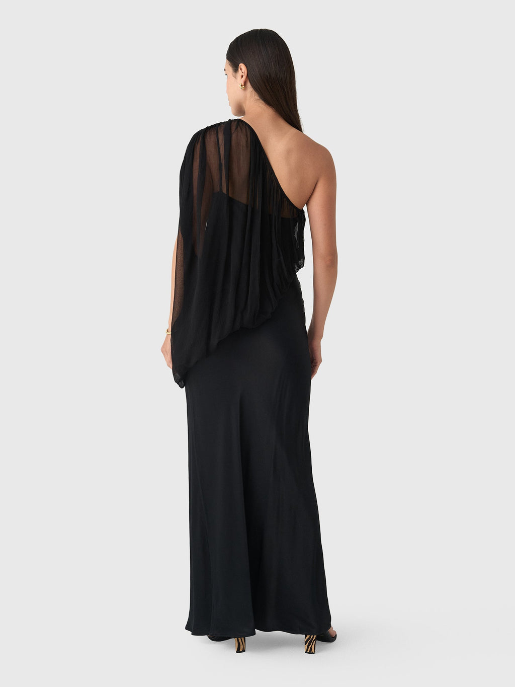Third Form Women's Solstice One Shoulder Floor Length Dress