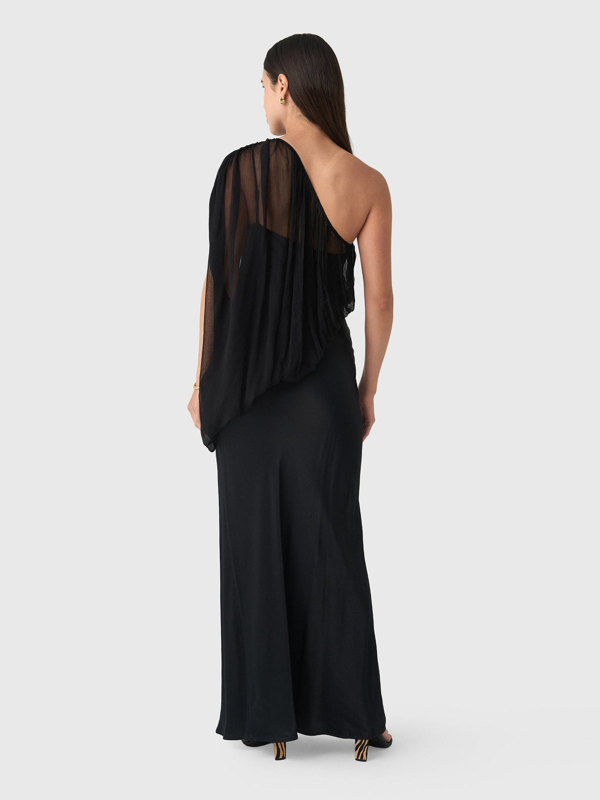 Third Form Women's Solstice One Shoulder Floor Length Dress