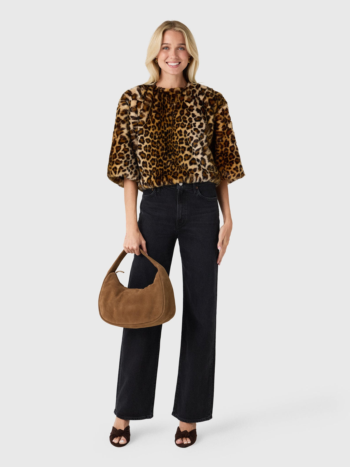 The Latest Women's Dulce Faux Fur Top