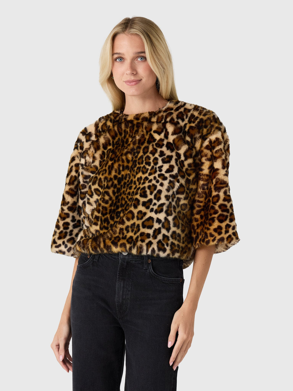 The Latest Women's Dulce Faux Fur Top