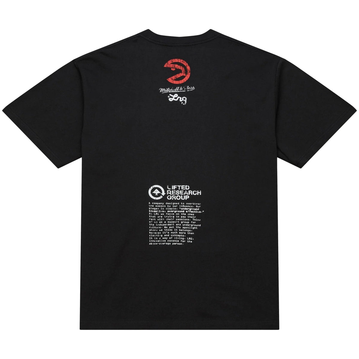 MITCHELL & NESS NBA X LRG WILD ART TEE ATLANTA HAWKS