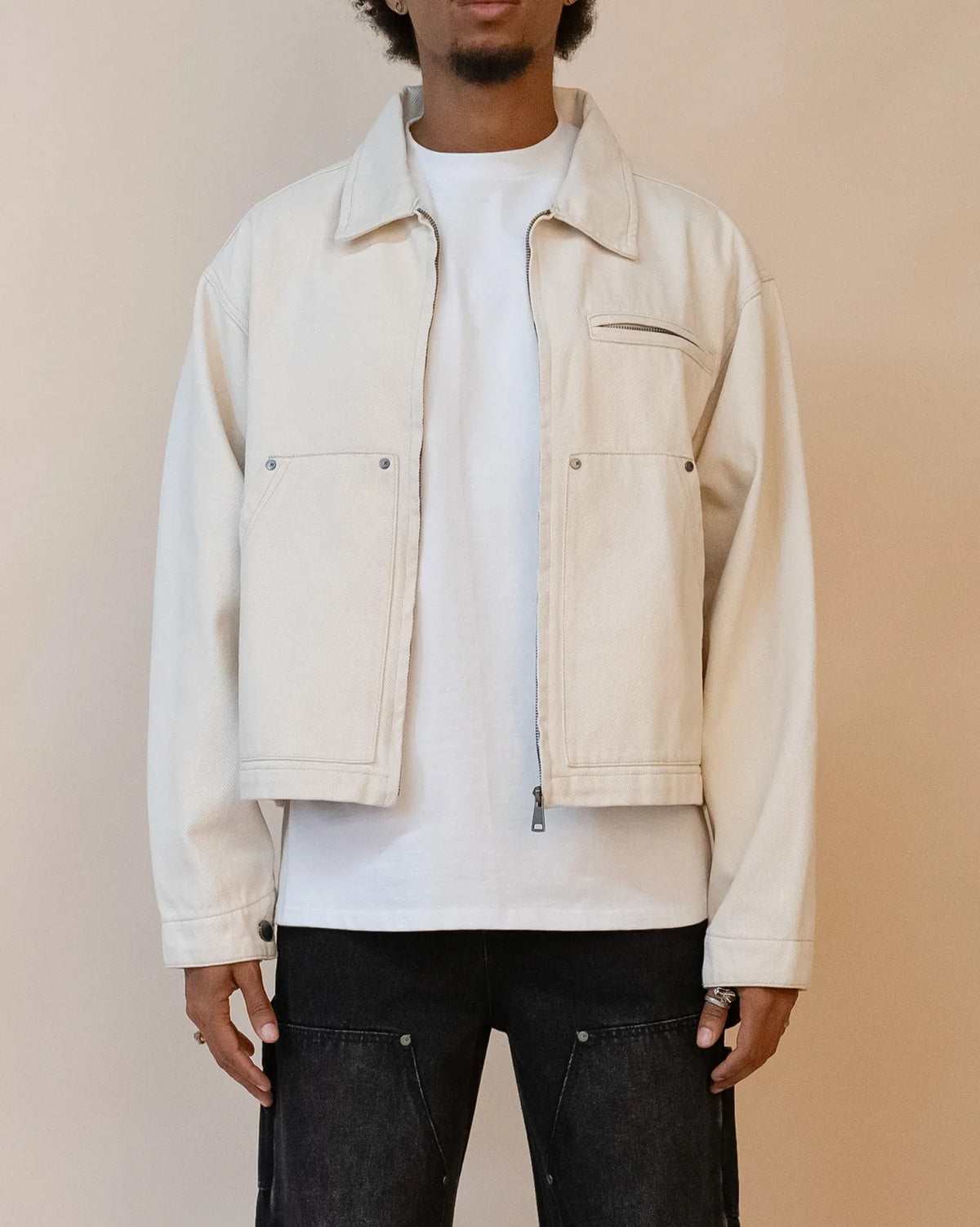 EPTM TUFF TWILL JACKET CREAM