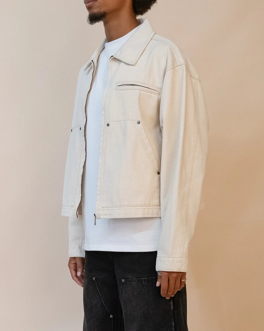 EPTM TUFF TWILL JACKET CREAM