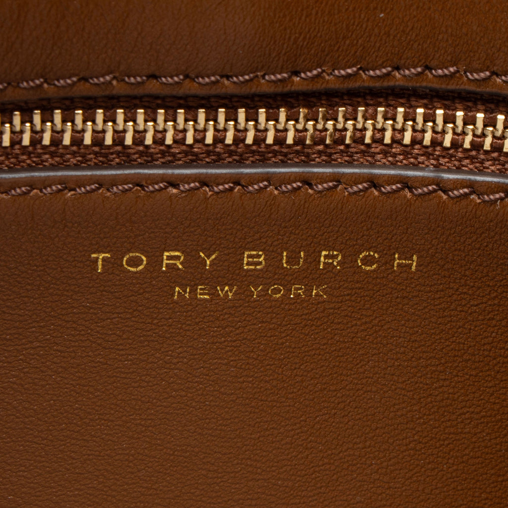 Tory Burch Suede Romy Small Hobo - Brown