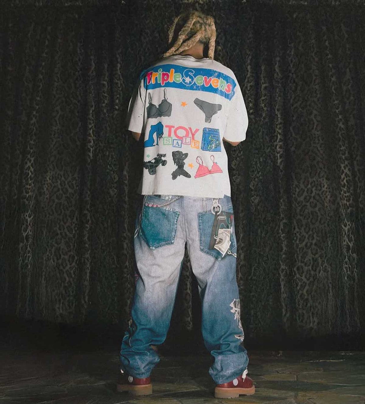 Triple Sevens 2D Denim Blue