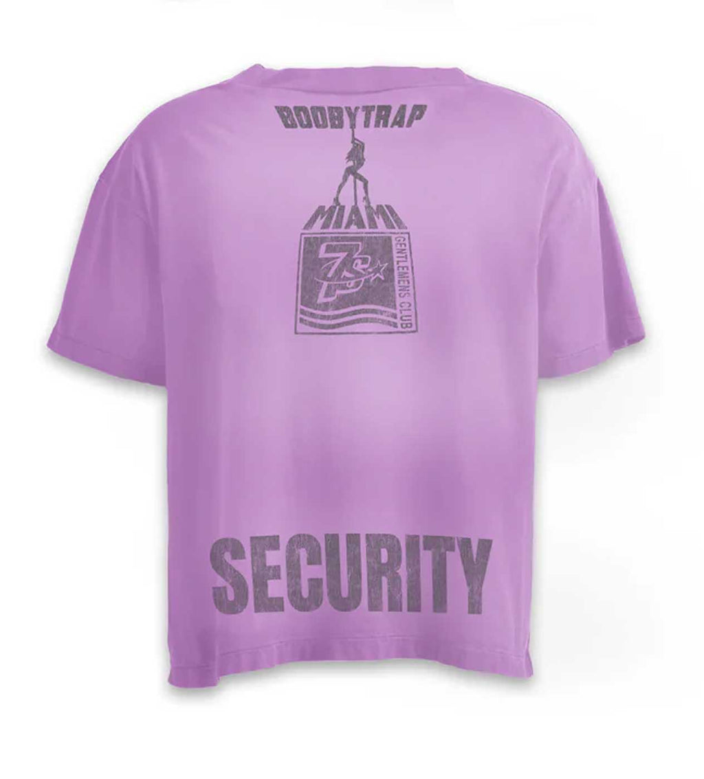 Triple Sevens Booby Trap Security Tee Purple