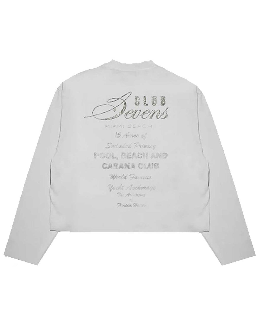 Triple Sevens Room Service L/S Tee White