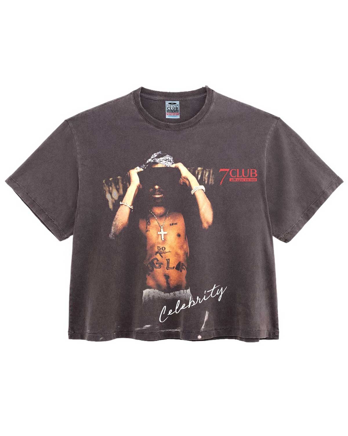 Triple Sevens Tupac Tee Black