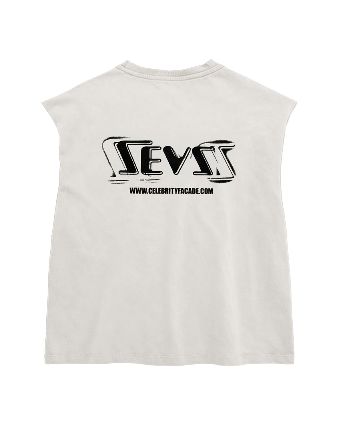 Triple Sevens Weezy Cutoff Tee White