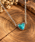 Boho Sol: Turquoise Sweetheart Necklace