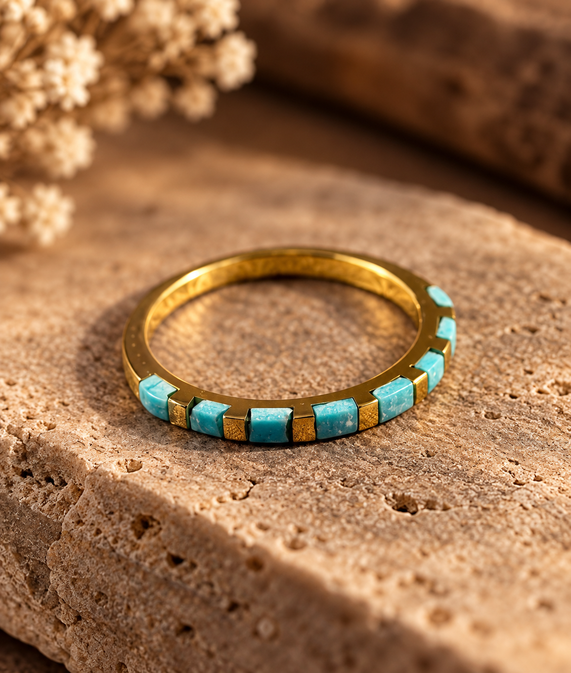 Boho Sol: Turquoise Trail Ring