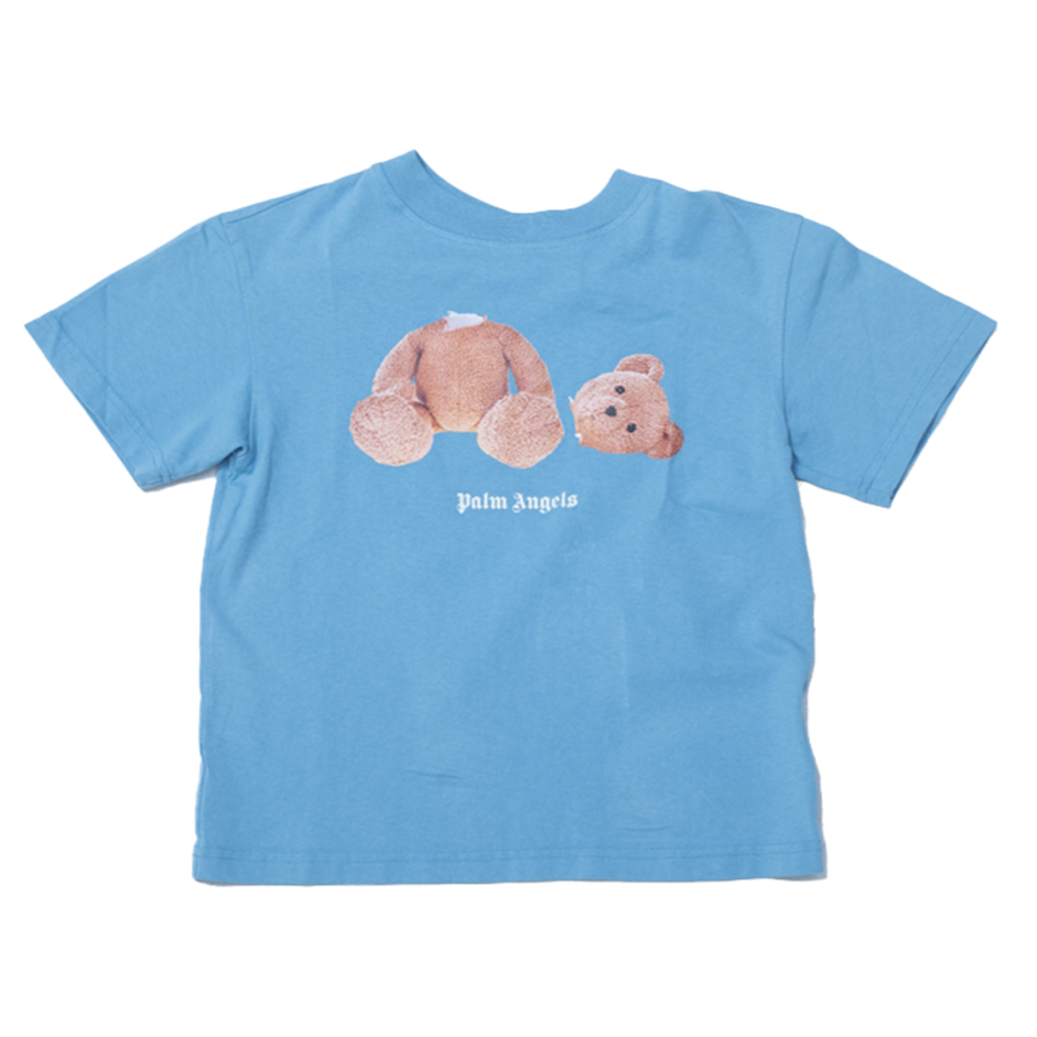 PALM ANGELS Broken Bear T-Shirt Kids Apparel
