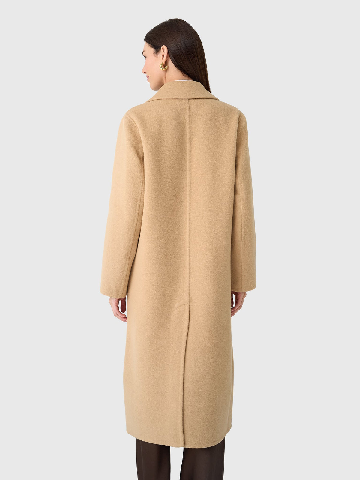 Vince Women's Wool-Blend Single-Breasted Coat